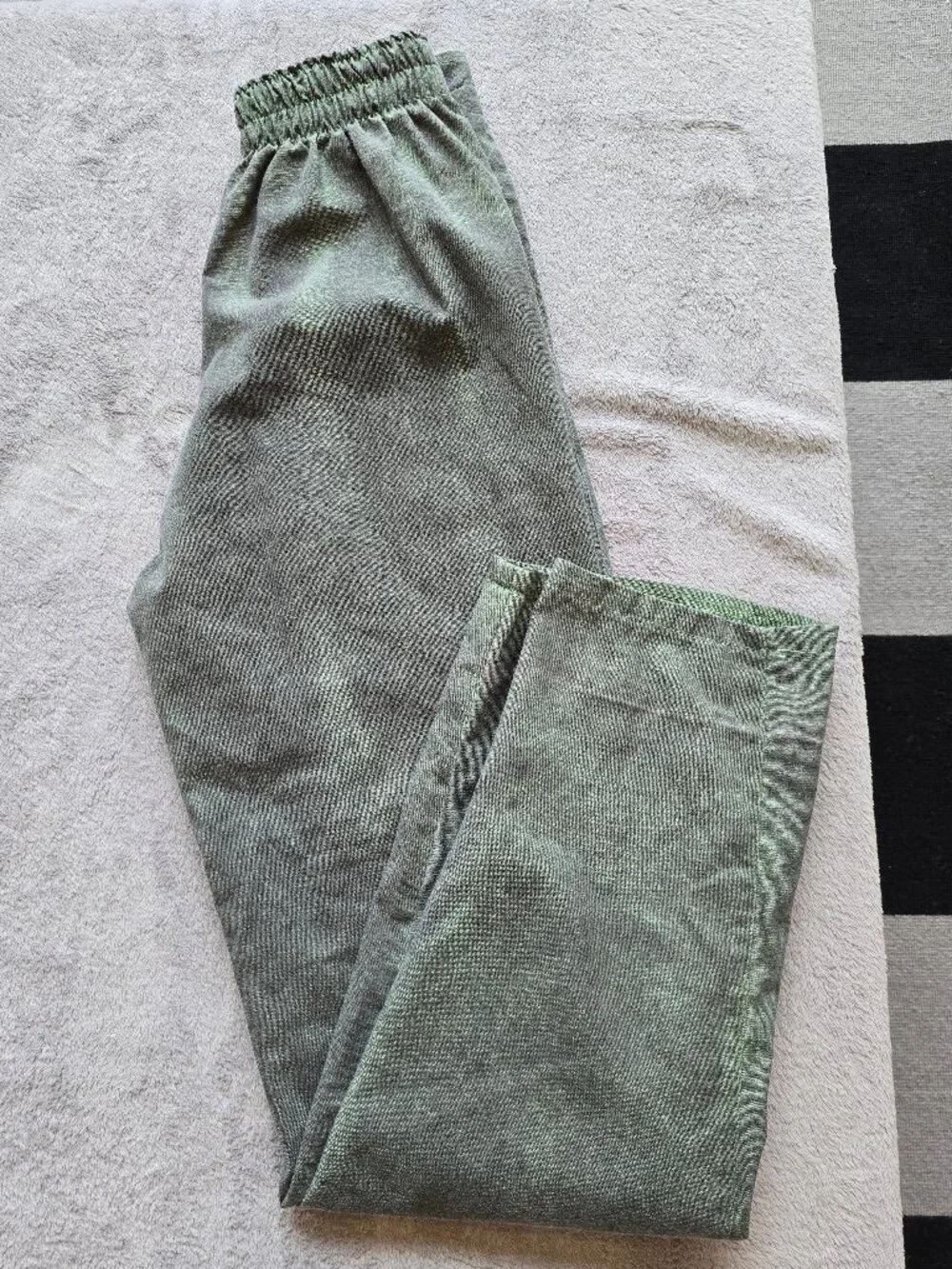 Rare Hammer/Harem 1980s style velcro waist wide leg cotton pants - Picture 1 of 9